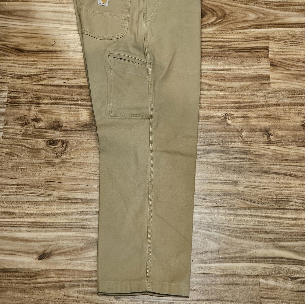 Carhartt relexed fit men's carpenter pants 102291-253, Tan 38X34